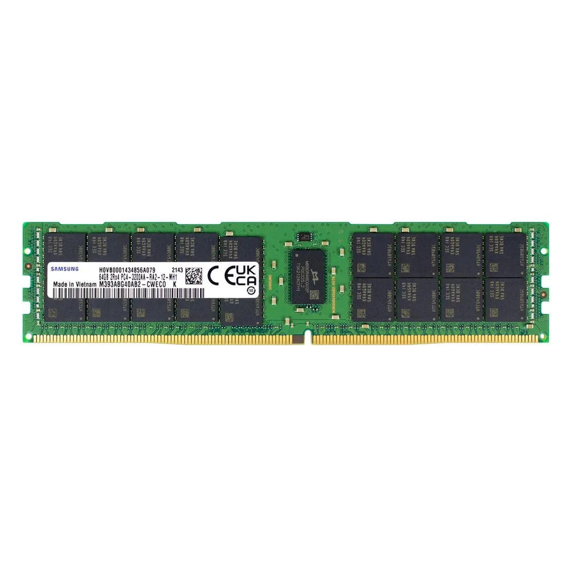 Samsung M393A8G40AB2-CWEBY 64GB DDR4 RDIMM 3200MHz | ECC Registered
