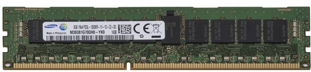Samsung M393B1G70QH0-YK0 8GB DDR3 RDIMM 1600MHz | Reliable ECC RAM