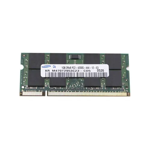 Samsung M470T2953CZ3-CD5 1GB DDR2 SoDIMM 533MT/s | Low-Power SODIMM