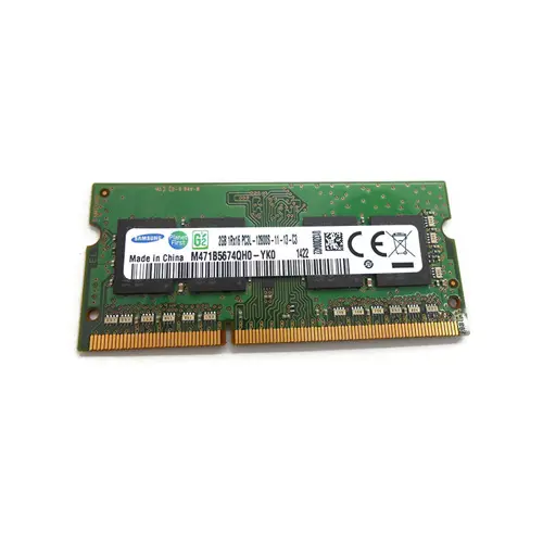 Samsung M471B5674QH0-YK0 2GB DDR3 SoDIMM 1600MT/s | Low-Power SODIMM