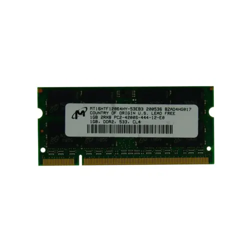 Micron MT16HTF12864HY-53EB3 1GB DDR2 SoDIMM 533MT/s | Low-Power