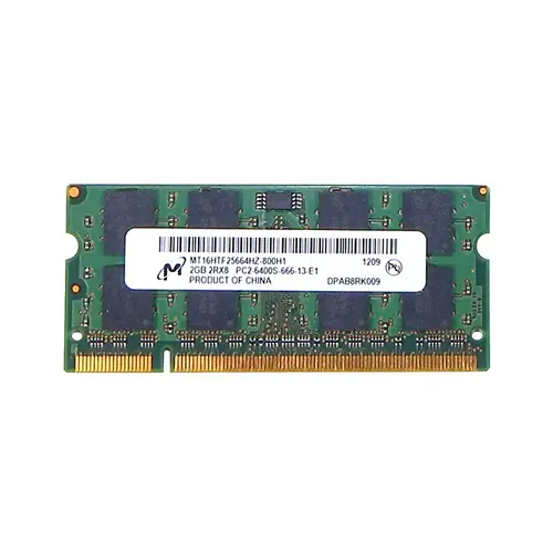 Micron MT16HTF25664HZ-800H1 2GB DDR2 SoDIMM 800MT/s | Low-Power SODIMM