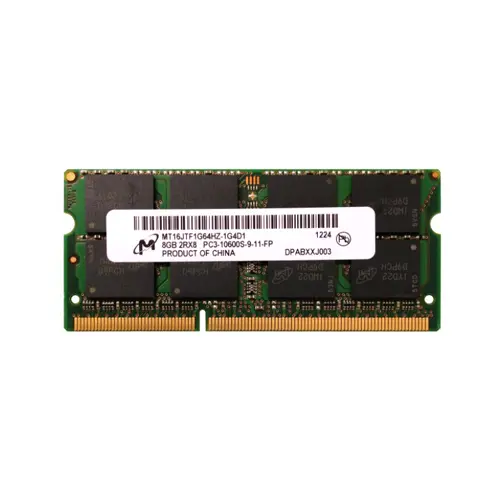 Micron MT16JTF1G64HZ-1G4D1 8GB DDR3 SoDIMM 1333MT/s | Low-Power SODIMM