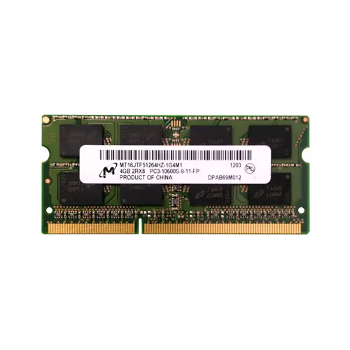Micron MT16JTF51264HZ-1G4M1 4GB DDR3 SoDIMM 1600MT/s | Reliable
