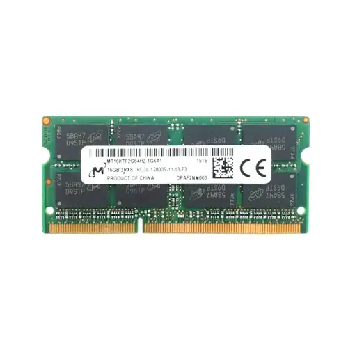 Micron MT16KTF2G64HZ-1G6A1 16GB DDR3 SoDIMM 1600MT/s | Low-Power RAM