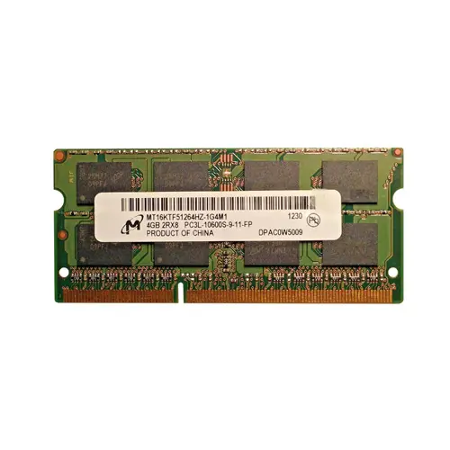Micron MT16KTF51264HZ-1G4M1 4GB DDR3 SoDIMM 1333MHz | Low-Power SODIMM