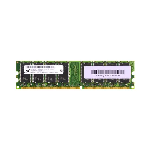 Micron MT16VDDT12864AY-335F2 1GB DDR UDIMM 333MHz | Desktop Memory
