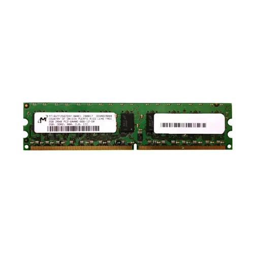 Micron MT18HTF25672AY-800E1 2GB DDR2 UDIMM 800MHz | Reliable ECC Memory