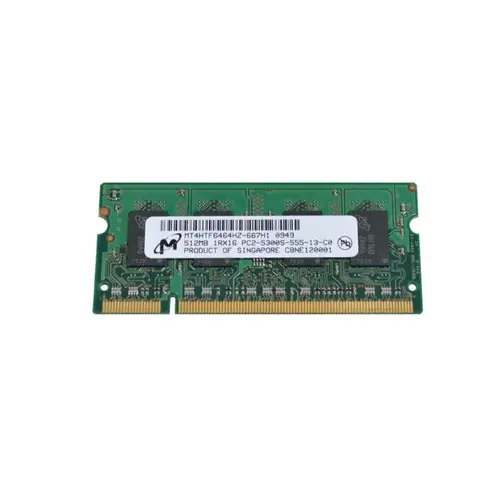 Micron MT4HTF6464HZ-667H1 .5GB DDR2 SoDIMM 667MT/s | Low-Power SODIMM