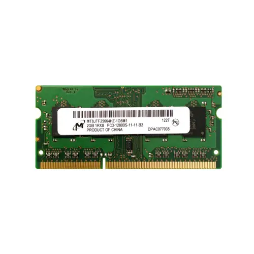 Micron MT8JTF25664HZ-1G6M1 2GB DDR3 SoDIMM 1600MT/s | Reliable SODIMM