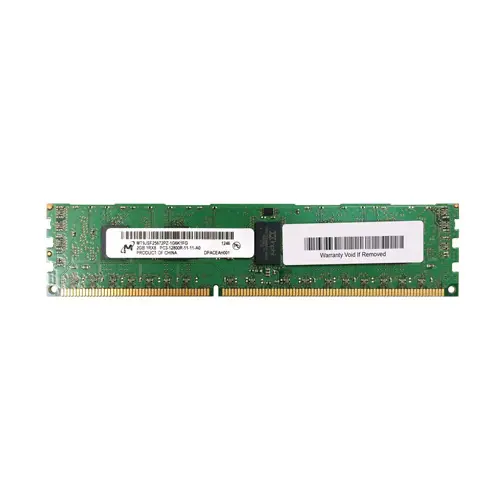 Micron MT9JSF25672PZ-1G6K1FG 2GB DDR3 RDIMM 1600MT/s | Registered ECC