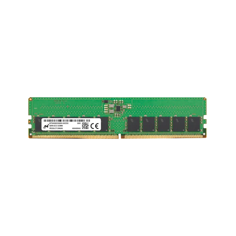 Micron MTC10C1084S1EC48BA1R 16GB DDR5 UDIMM 4800MT/s | Reliable ECC