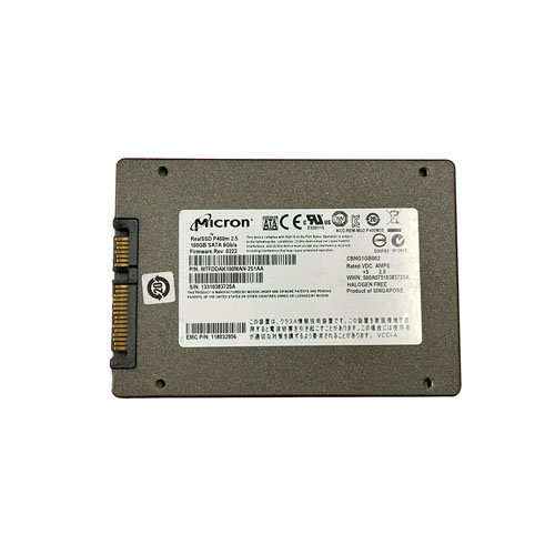 Micron MTFDDAK100MAN-2S1AA 100GB RealSSD P400m SATA 6Gb/s 2.5" 7mm Enterprise Solid State Drive