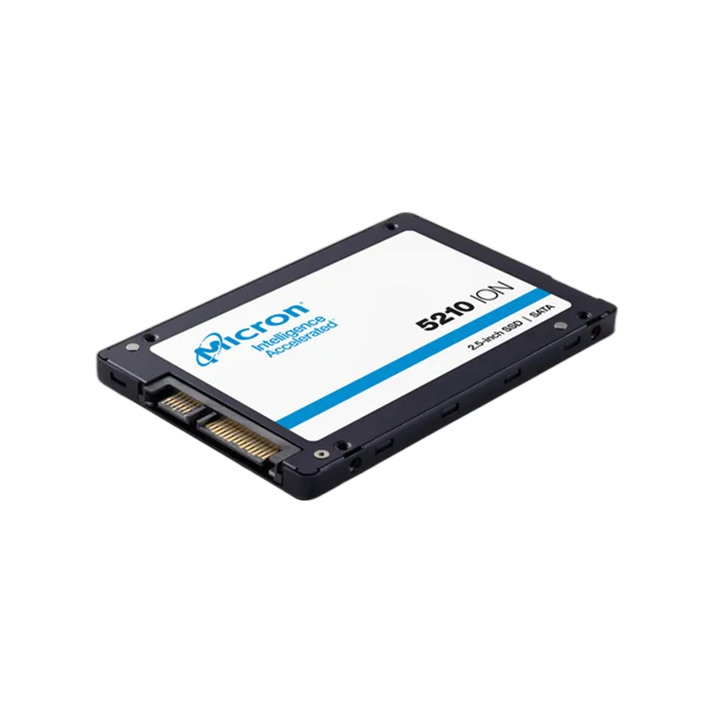 Micron MTFDDAK1T9QDE-2AV1ZA 1.92TB 5210 ION SATA 6Gb/s 2.5" 7mm Enterprise Solid State Drive