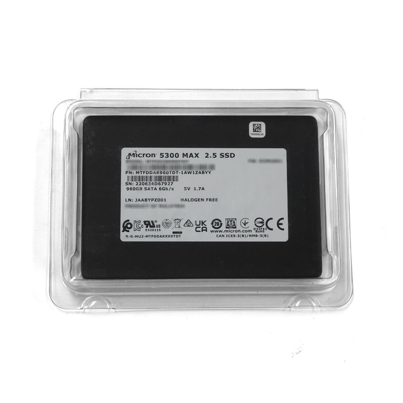 Micron MTFDDAK960TDT-1AW1ZABYY 960GB 5300 MAX SATA 6Gb/s 2.5-inch Enterprise Solid State Drive