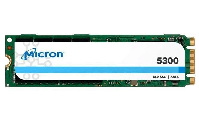 Micron MTFDDAV240TDU-1AW1ZABYYR 240GB 5300 PRO SATA 6Gb/s M.2 2280 Enterprise Solid State Drive