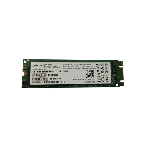 Micron MTFDDAV256MAZ 256GB M510 SATA 6Gb/s M.2 2280 Client Solid State Drive