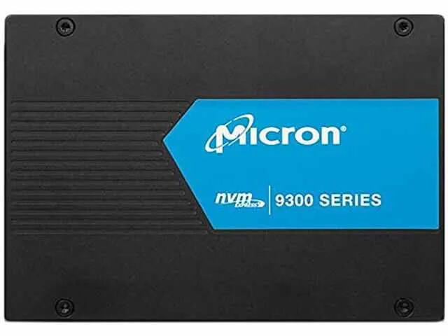 Micron MTFDHAL3T8TDP-1AT1ZABYY 3840GB 9300 PRO PCIe Gen3 NVMe U.2 Enterprise Solid State Drive