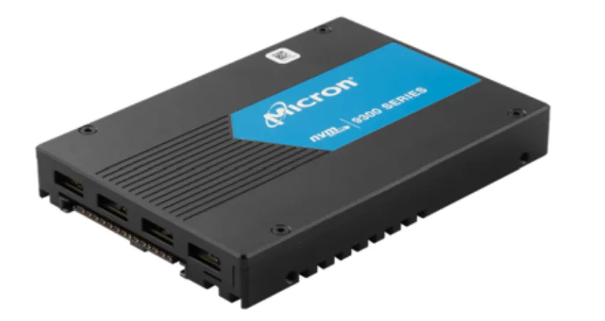 Micron MTFDHAL7T6TDP-1AT1ZABYY 7.68TB 9300 PRO PCIe Gen3 x4 U.2 15mm Enterprise Solid State Drive