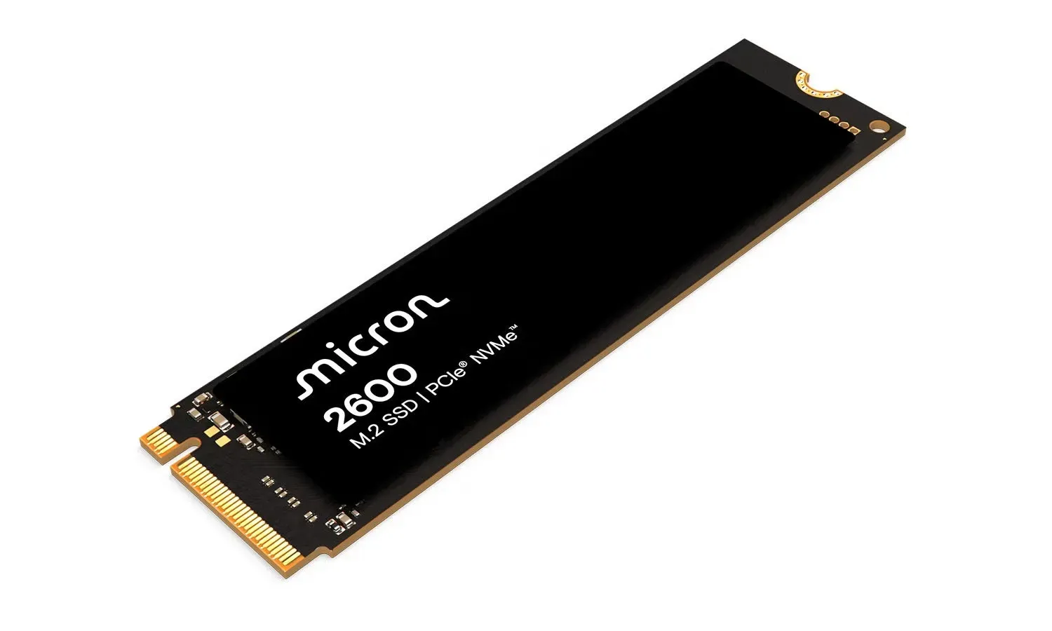 Micron MTFDKBA1T0QHK-1BQ15ABYY 1000GB 2600 PCIe Gen4 NVMe M.2 2280 Client Solid State Drive