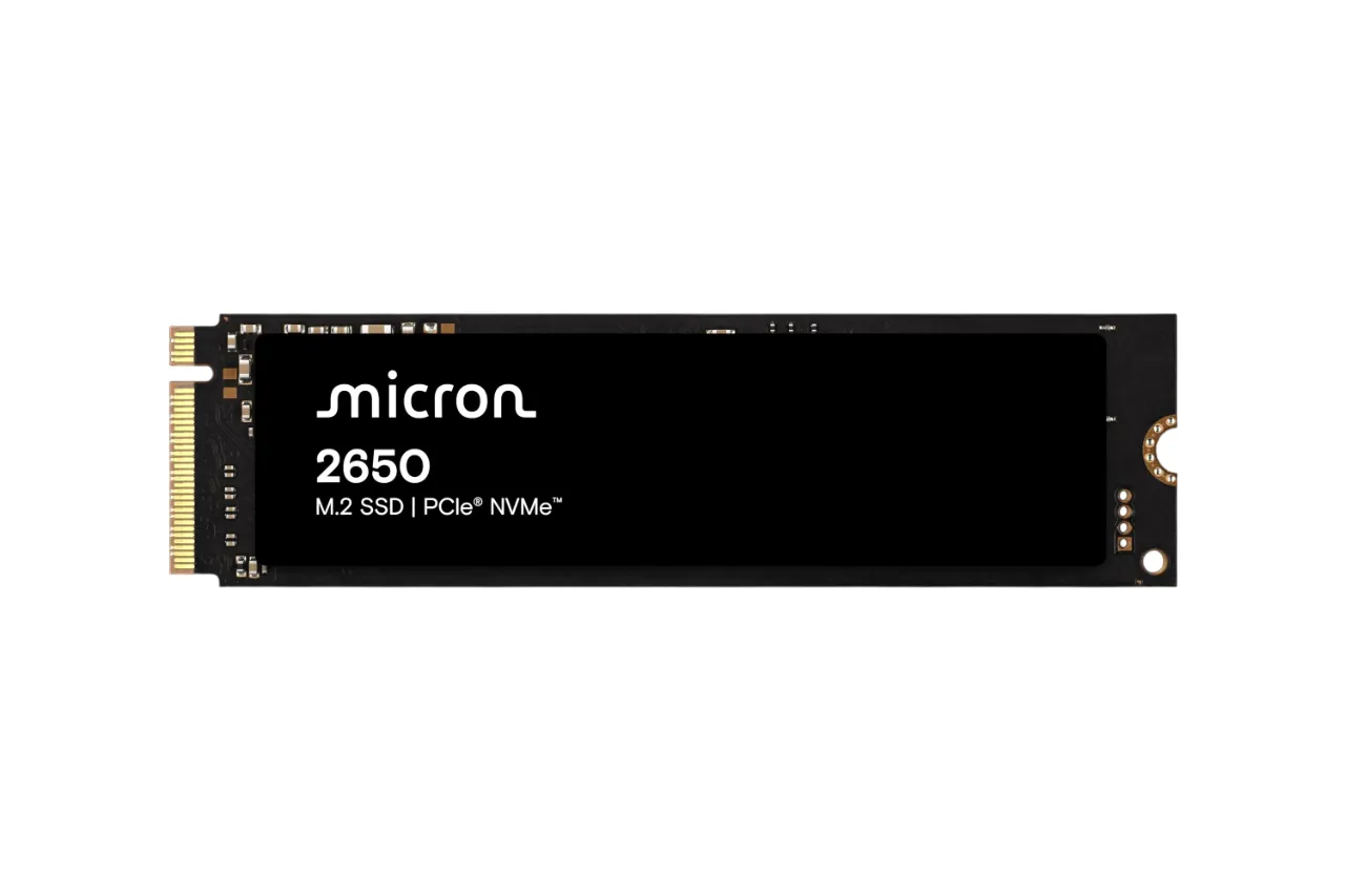 Micron MTFDKBA1T0TGW-1BP15ABYY 1024GB 2650 PCIe Gen4 NVMe M.2 2280 Client Solid State Drive