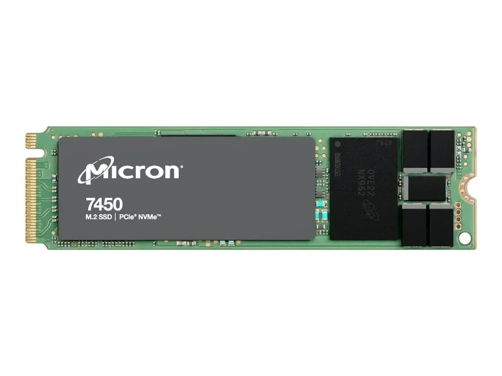 Micron MTFDKBA800TFS-1BC1ZABYY 800GB 7450 MAX PCIe Gen4 NVMe M.2 2280 Mixed Use Solid State Drive