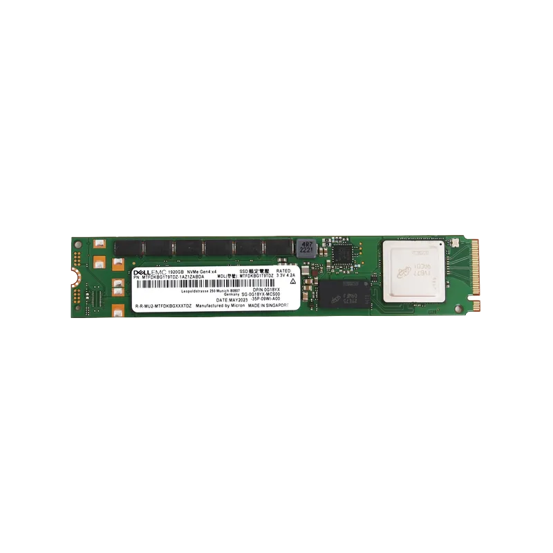 Micron MTFDKBG1T9TDZ-1AZ1ZABDA 1920GB 7400 PRO PCIe Gen4 NVMe M.2 22110 Enterprise Solid State Drive