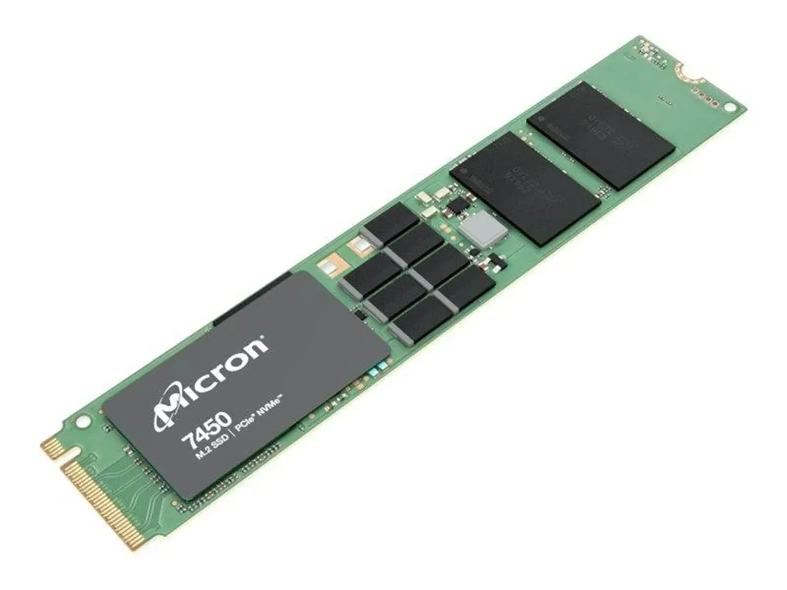 Micron MTFDKBG3T8TFR-1BC1ZABYY 3840GB 7450 PRO PCIe Gen4 NVMe M.2 22110 Enterprise Solid State Drive