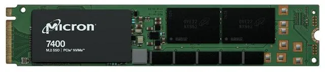Micron MTFDKBG960TFR-1BC15ABYY 960GB 7450 PRO PCIe Gen4 NVMe M.2 22110 Enterprise Solid State Drive