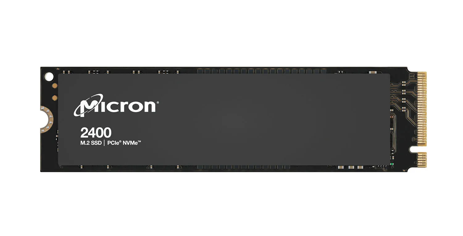 Micron MTFDKBK1T0QFM-1BD1AABYYR 1TB 2400 PCIe Gen4 x4 M.2 2230 Client Solid State Drive
