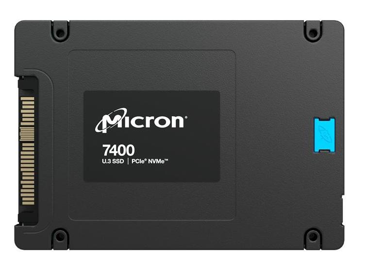 Micron MTFDKCB7T6TFR-1BC1ZABYYR 7680GB 7450 PRO PCIe Gen4 NVMe U.3 15mm Enterprise Solid State Drive