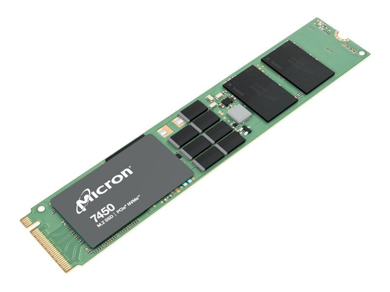 Micron MTFDKCB960TFR-1BC15ABYYR 960GB 7450 PRO PCIe Gen4 NVMe U.3 15mm Enterprise Solid State Drive