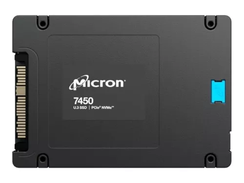 Micron MTFDKCB960TFR-1BC1ZABYYR 960GB 7450 PRO PCIe Gen4 NVMe U.3 15mm Enterprise Solid State Drive