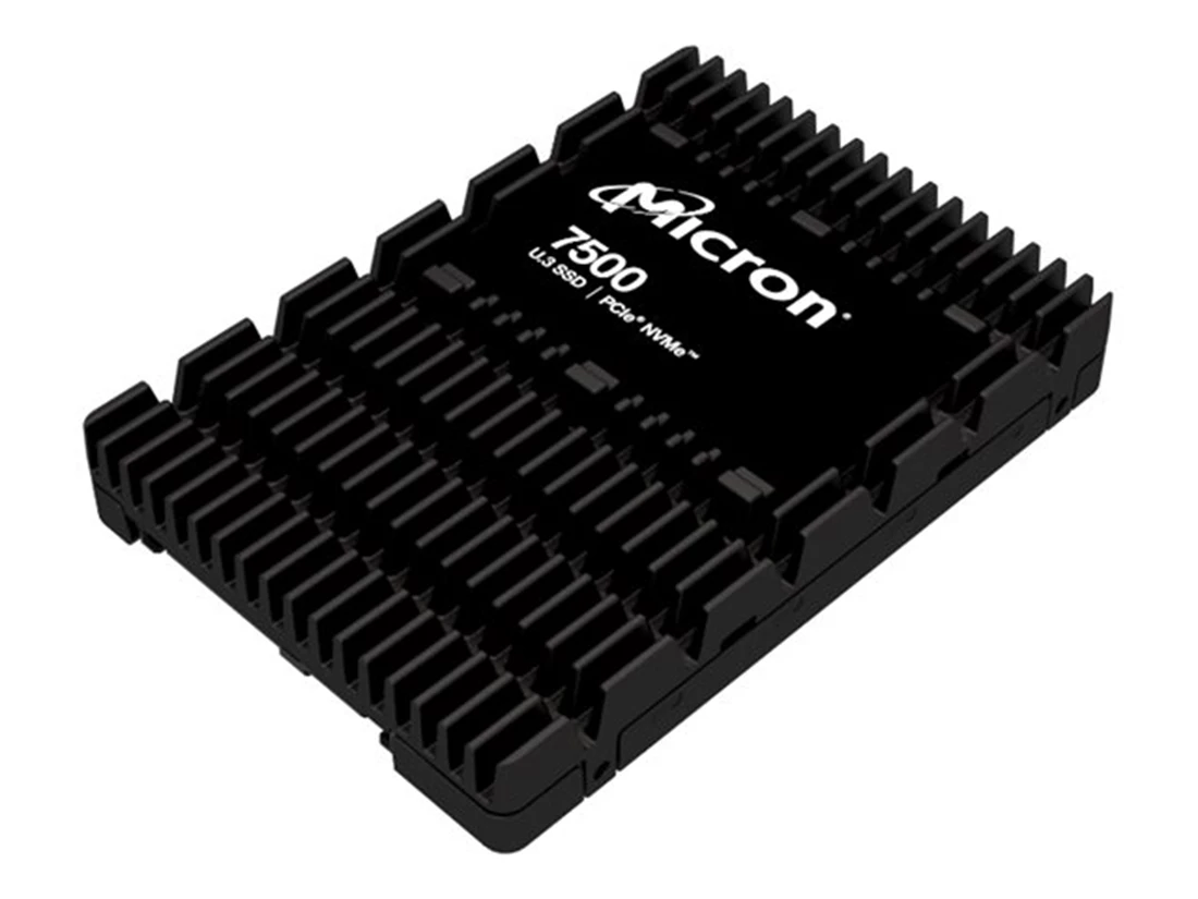 Micron MTFDKCC1T9TGP-1BK1DABYY 1920GB 7500 PRO PCIe Gen4 NVMe U.3 15mm Enterprise Solid State Drive