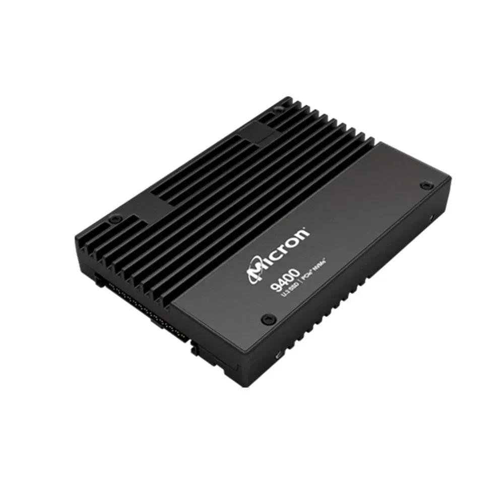 Micron MTFDKCC30T7TGH-1BC1ZABYY 30.72TB 9400 PRO PCIe Gen4 NVMe U.3 15mm Read-Intensive Solid State Drive