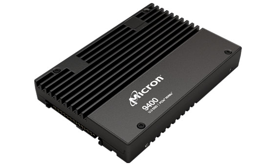 Micron MTFDKCC30T7TGH-1BC1ZABYYR 30.72TB 9400 PRO PCIe Gen4 x4 U.3 15mm Enterprise Solid State Drive