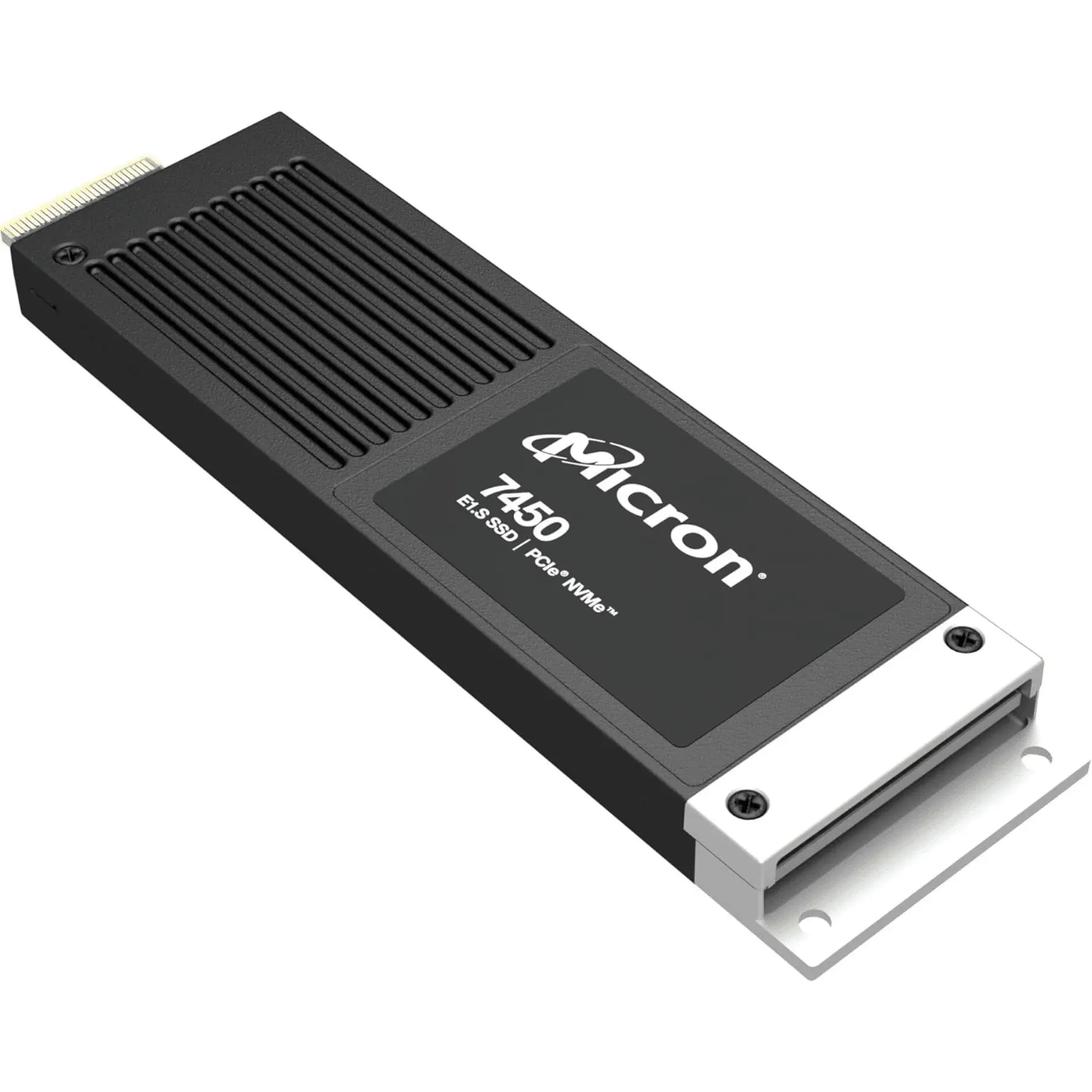 Micron MTFDKCE1T9TFR-1BC15ABYY 1920GB 7450 PRO PCIe Gen4 NVMe E1.S 15mm Enterprise Solid State Drive