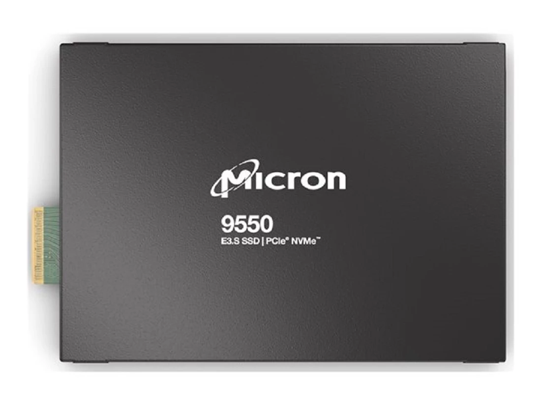 Micron MTFDLBQ12T8THB-1BK1DABYY 12800GB 9550 MAX PCIe Gen5 NVMe E3.S 7.5mm Enterprise Solid State Drive