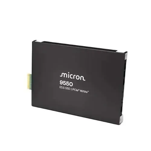 Micron MTFDLBQ3T2THB-1BK1DABYYT 3200GB 9550 MAX PCIe Gen5 NVMe E3.S Enterprise Solid State Drive