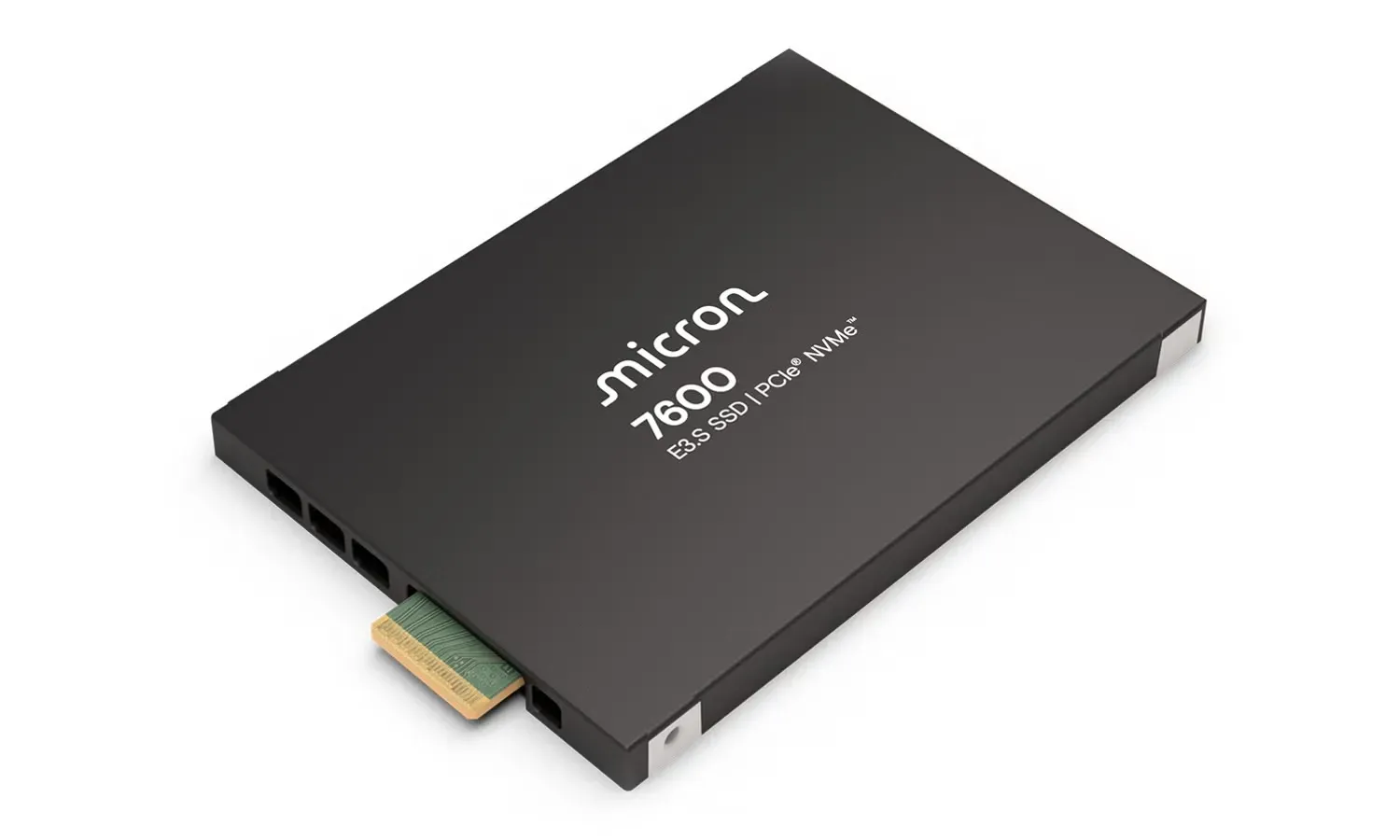 Micron MTFDLBQ6T4THS-1BP1ZABYY 6400GB 7600 MAX PCIe Gen5 NVMe E3.S 7.5mm Enterprise Solid State Drive