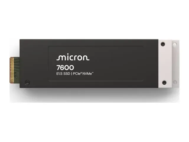 Micron MTFDLBT6T4THS-1BP1DFCYY 6400GB 7600 MAX PCIe Gen5 NVMe E1.S Data Center Solid State Drive