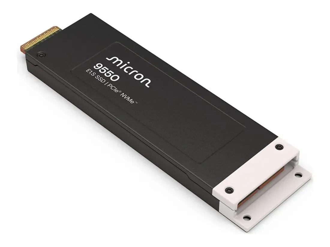 Micron MTFDLBT7T6THA-1BK1JABYYR 7680GB 9550 PRO PCIe Gen5 NVMe U.2 Data Center Solid State Drive