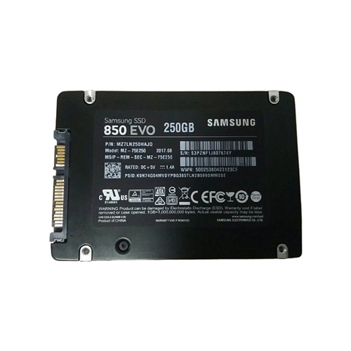 Samsung MZ-75E250 250GB 850 EVO SATA 2.5 inch Client Solid State Drive