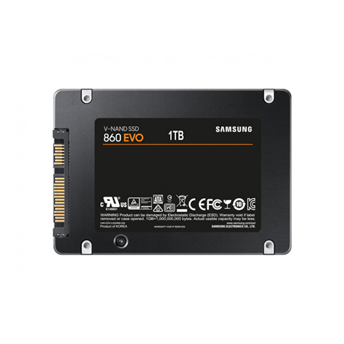 Samsung MZ-76E1T0 1 TB 860 EVO SATA 6.0 Gbps 2.5" Client / Consumer Solid State Drive