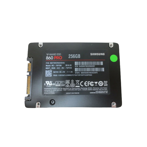 Samsung MZ-76P256 256GB 860 PRO SATA 2.5 inch Client Solid State Drive
