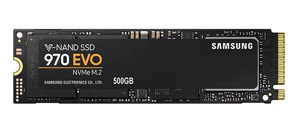 Samsung MZ-V7E500 500GB 970 EVO NVMe M.2 2280 Client Solid State Drive