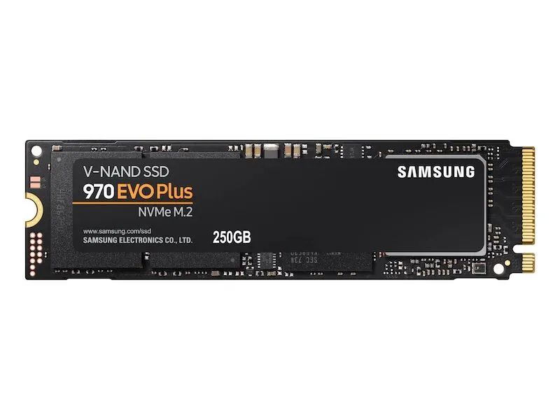 Samsung MZ-V7S250B/AM 250 GB 970 EVO Plus PCIe 3.0 x4 M.2 2280 Client / Consumer Solid State Drive