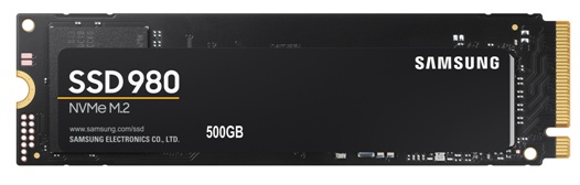 Samsung MZ-V8V500 500 GB 980 PCIe 3.0 x4 M.2 (2280) Client / Consumer Solid State Drive