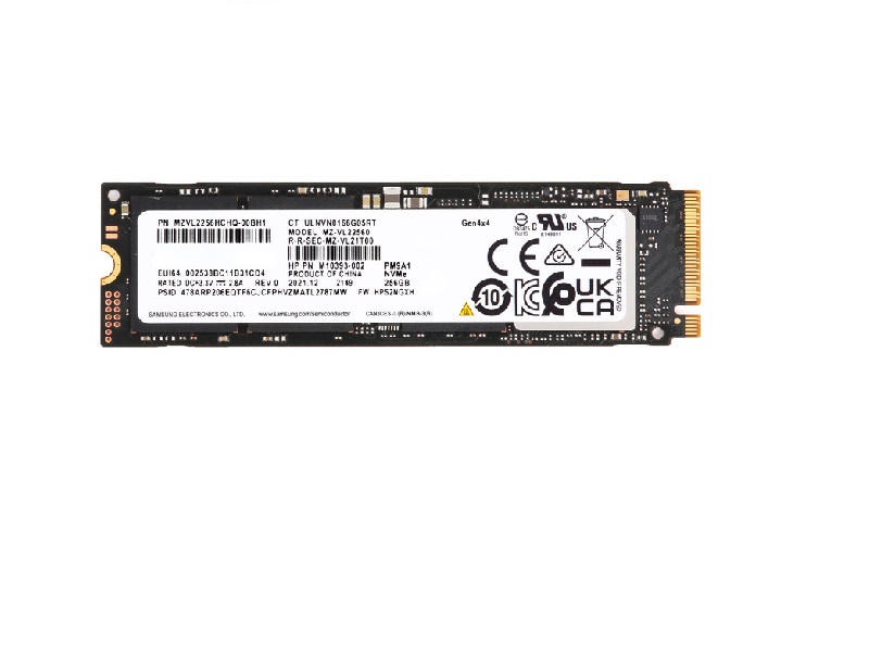 Samsung MZ-VL22560 256GB PM9A1 NVMe M.2 2280 Client Solid State Drive