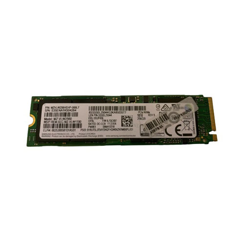 Samsung MZ-VLW2560 256GB PM961 NVMe M.2 2280 Client Solid State Drive